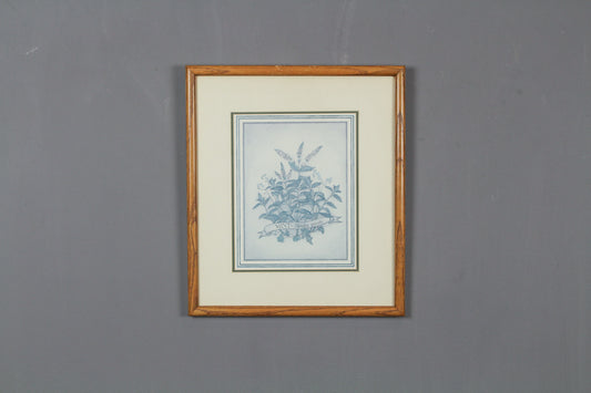 Botanical "Mint" Print