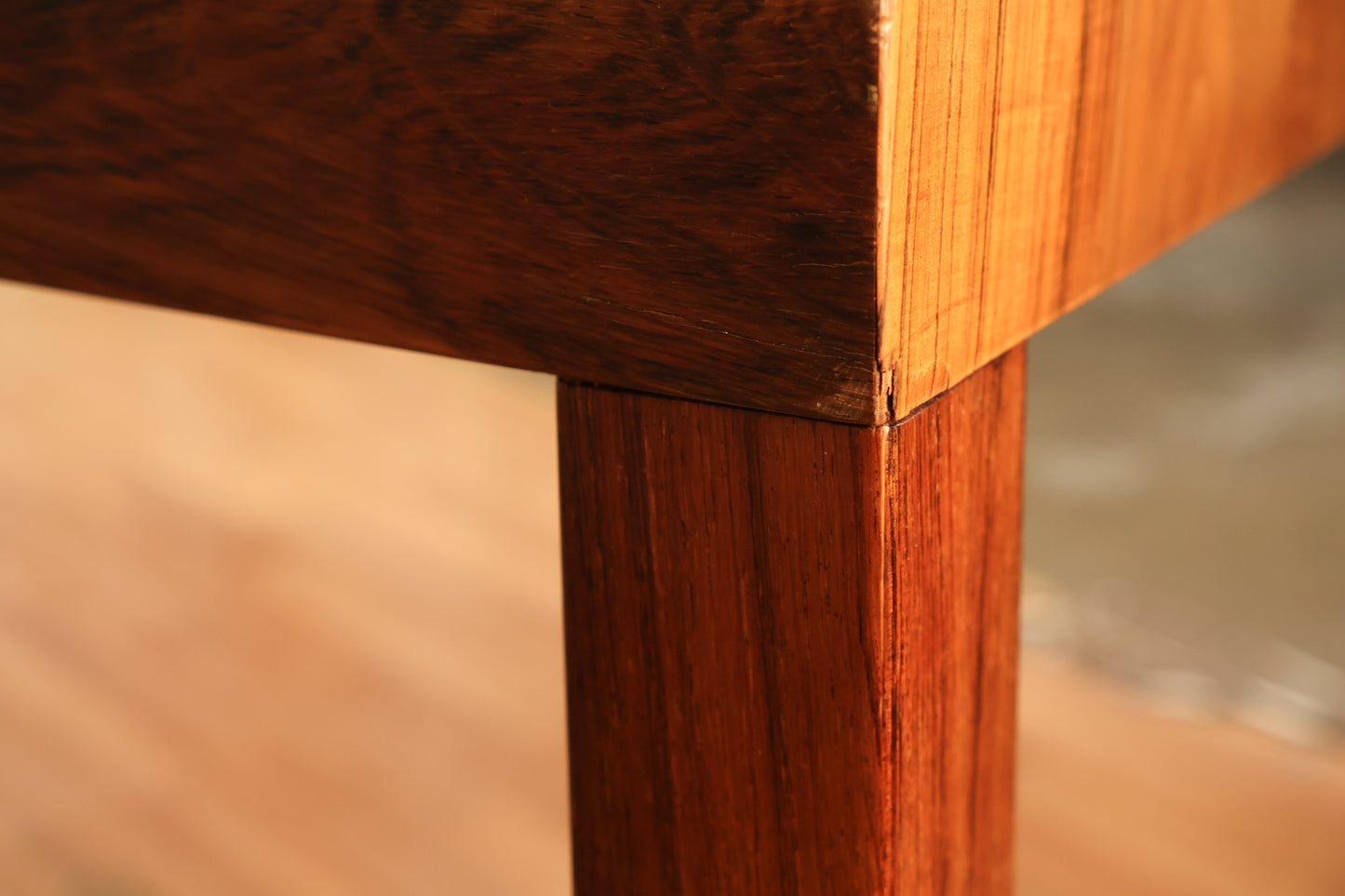 Dyrlund Danish Mixed-Wood Dining Table with Leaf