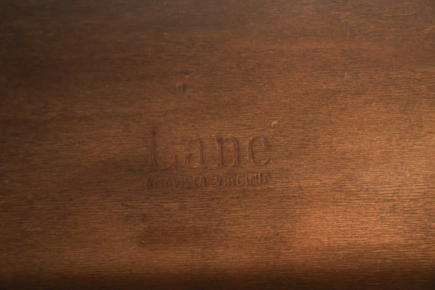 Lane Oak Parquet Console Table