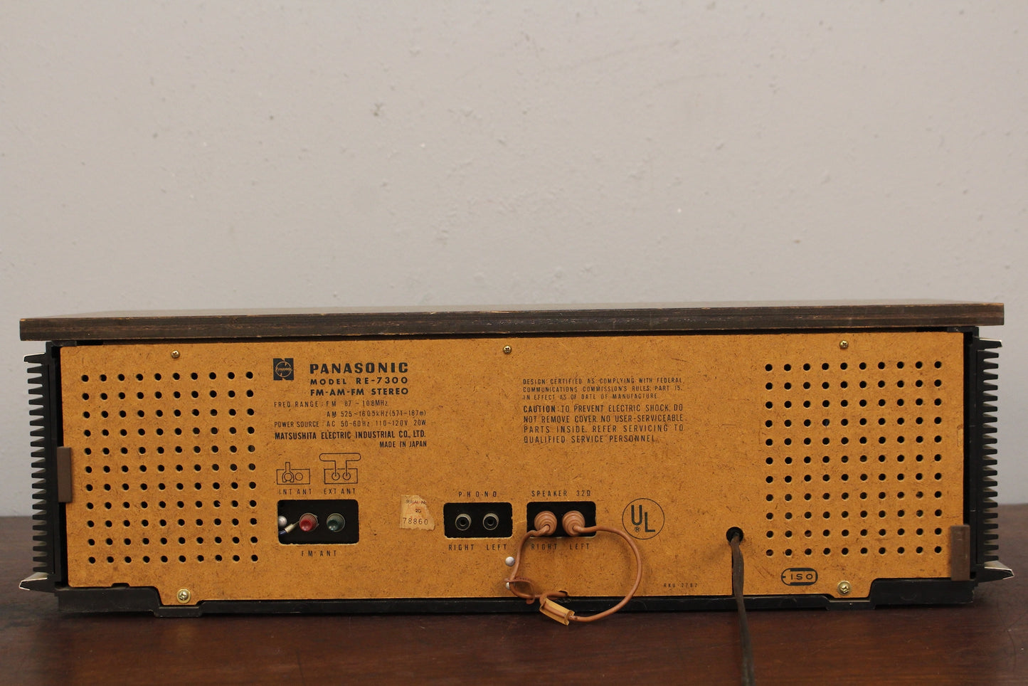 1970s Panasonic Prop Radio
