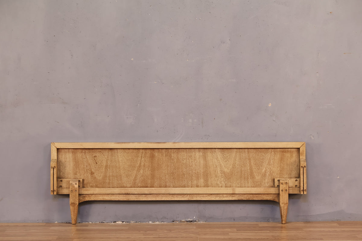 Mid Century Sable Full Bed Frame