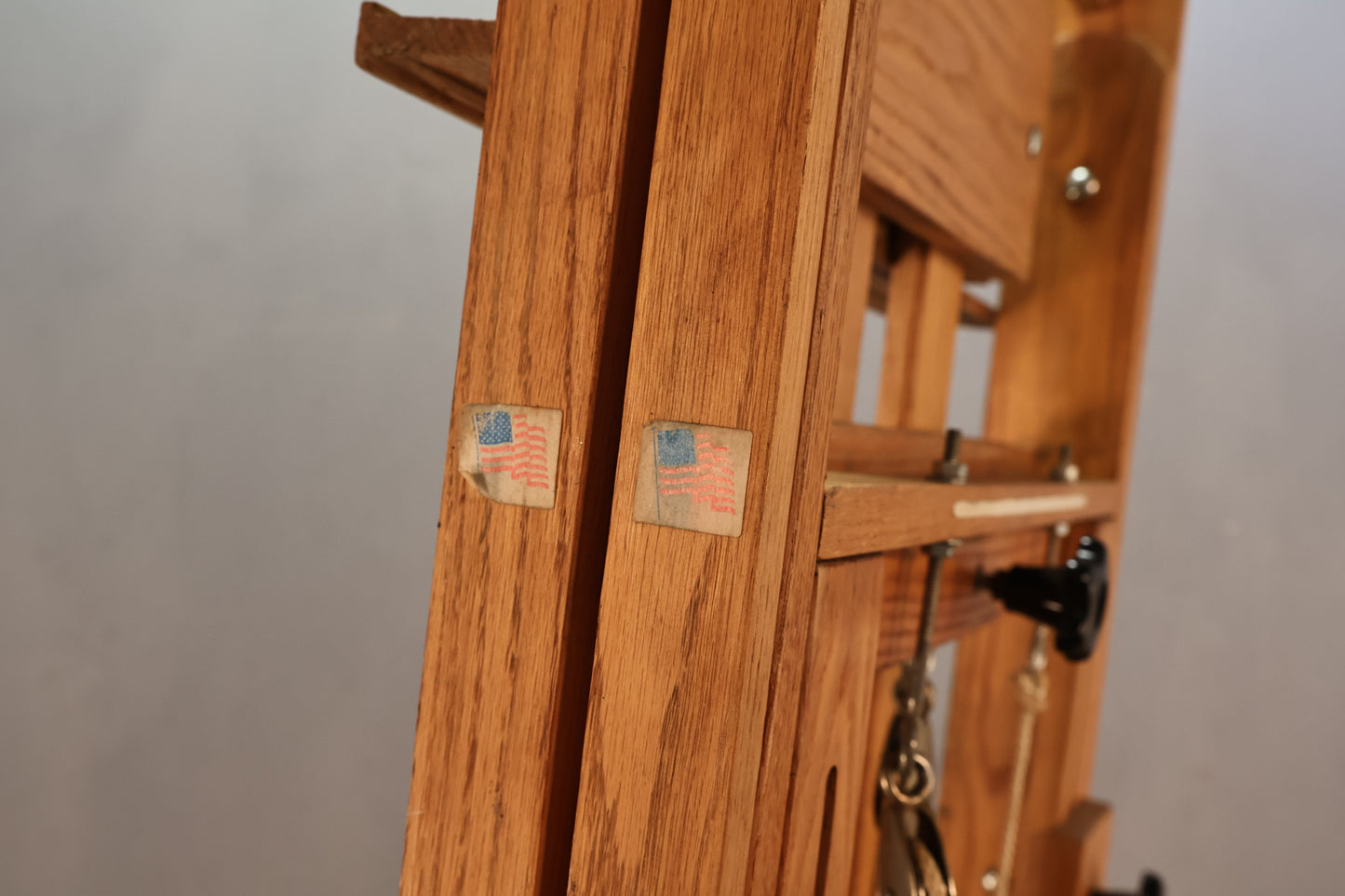 Large Oak Easel - ONLINE ONLY