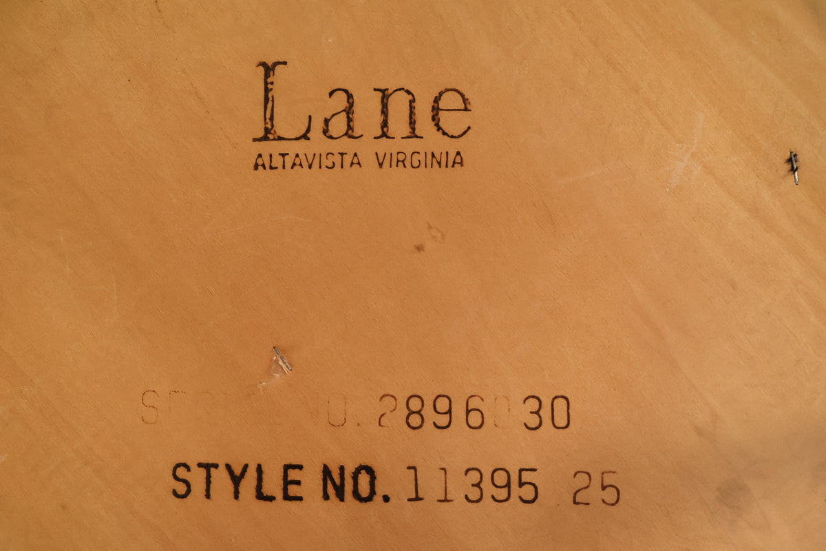 Lane Sunburst & Steel Side Table