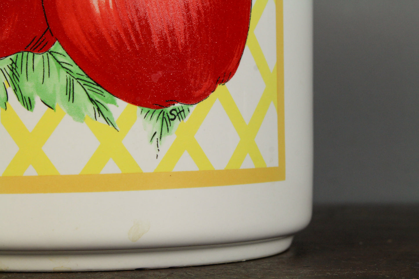 Himark Country Apple Ceramic Jar