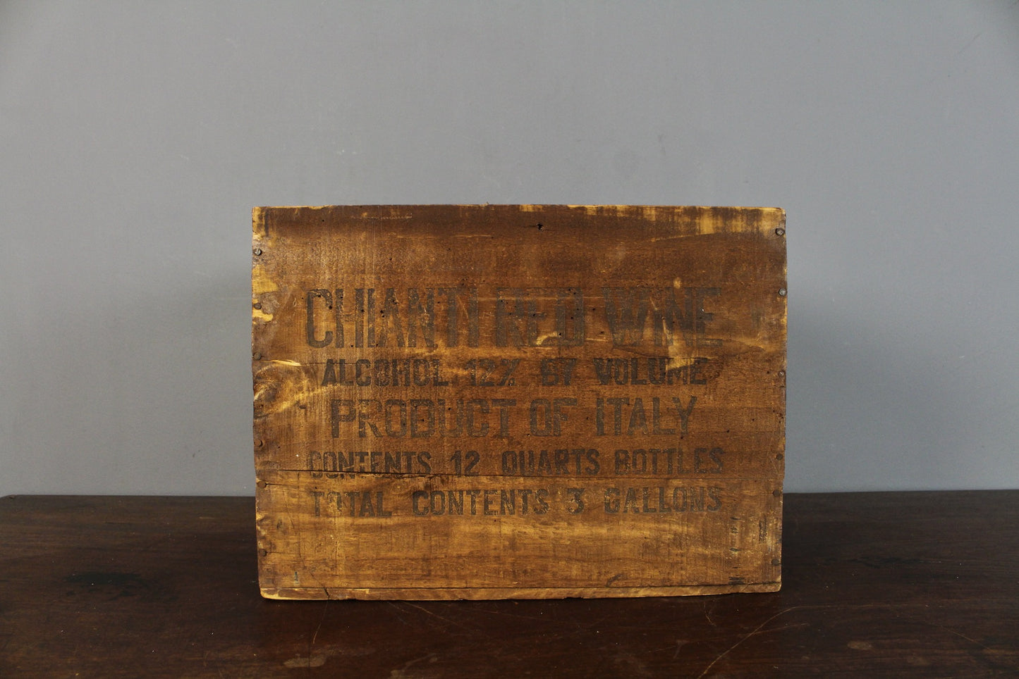 Rustic Wooden Crate