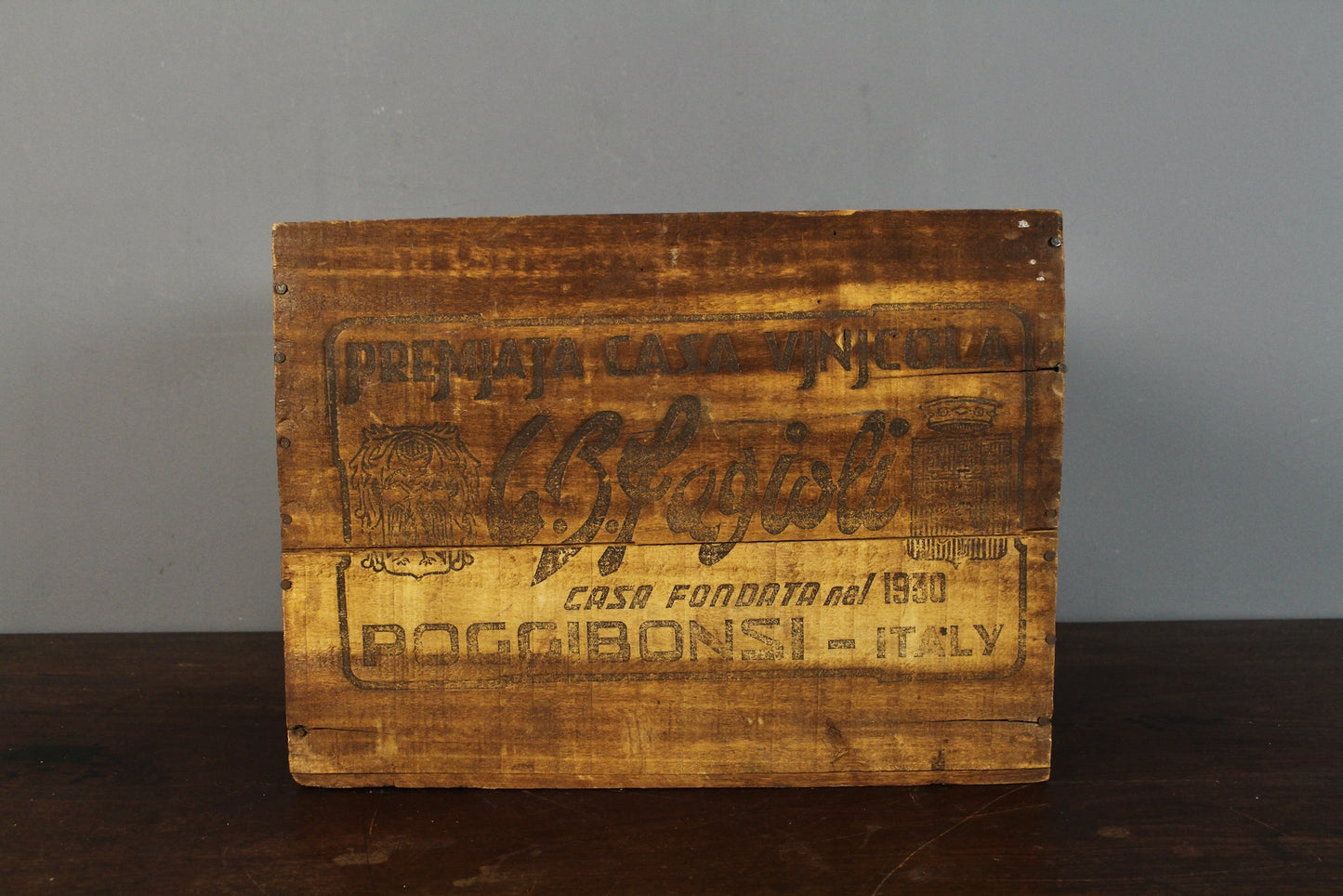 Rustic Wooden Crate
