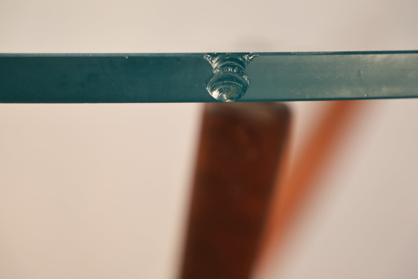 Forest Wilson Walnut & Glass End Table - ONLINE ONLY
