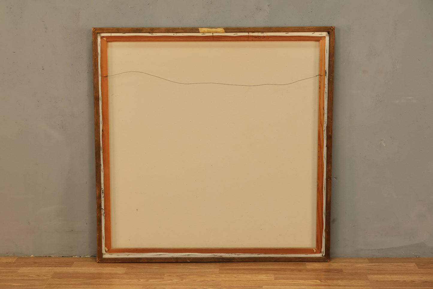 Large Mid Century "Tea Time" Painting