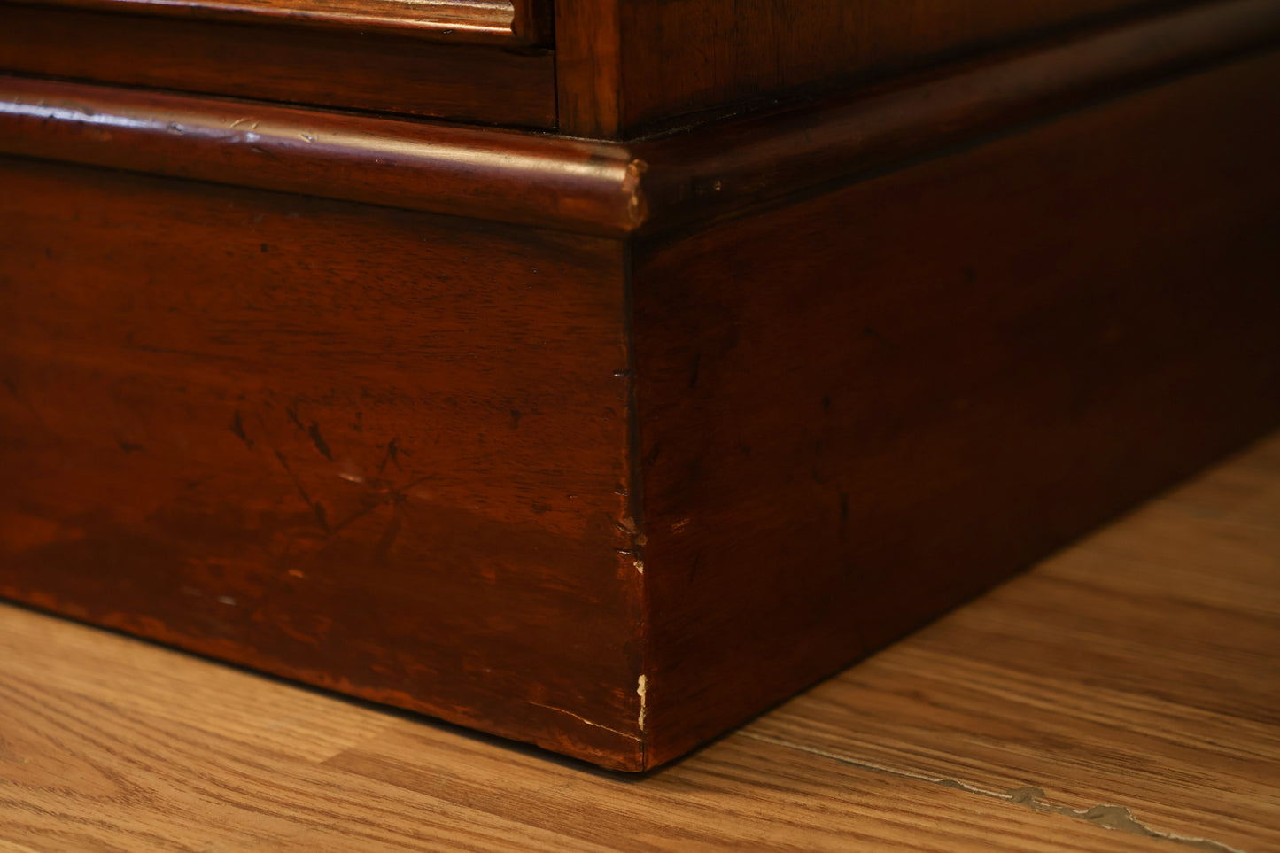 Mahogany Leather-Top Executive Desk - ONLINE ONLY