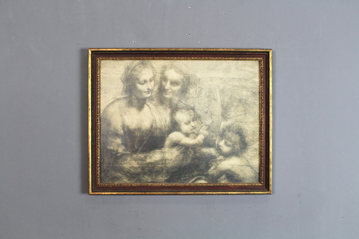 "Burlington House Cartoon" Leonardo Da Vinci Print