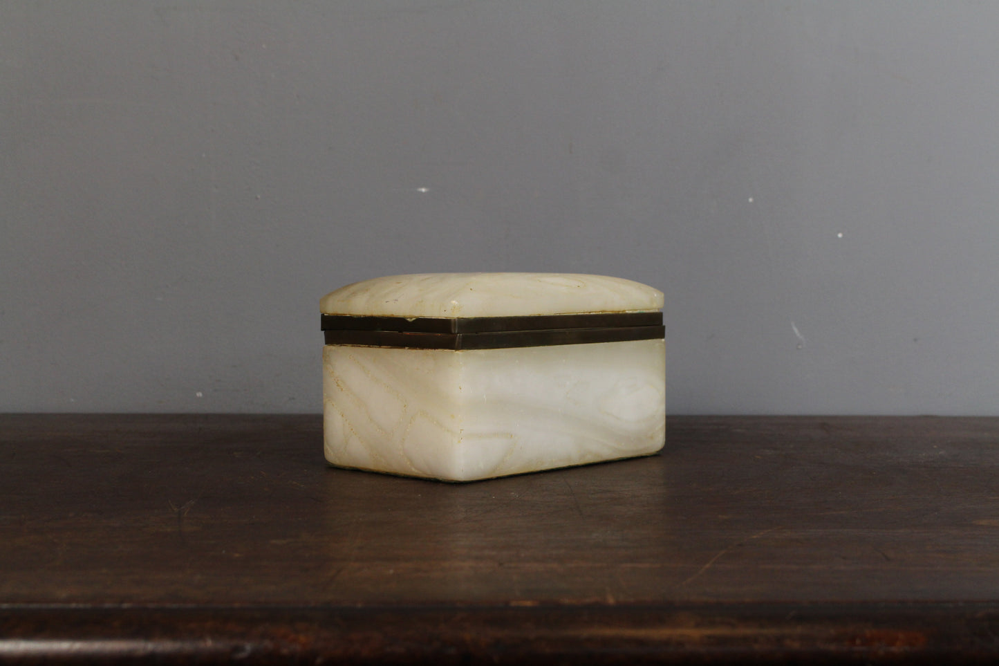 Arthur Umanoff-Style Blonde Slatted Bar Stool