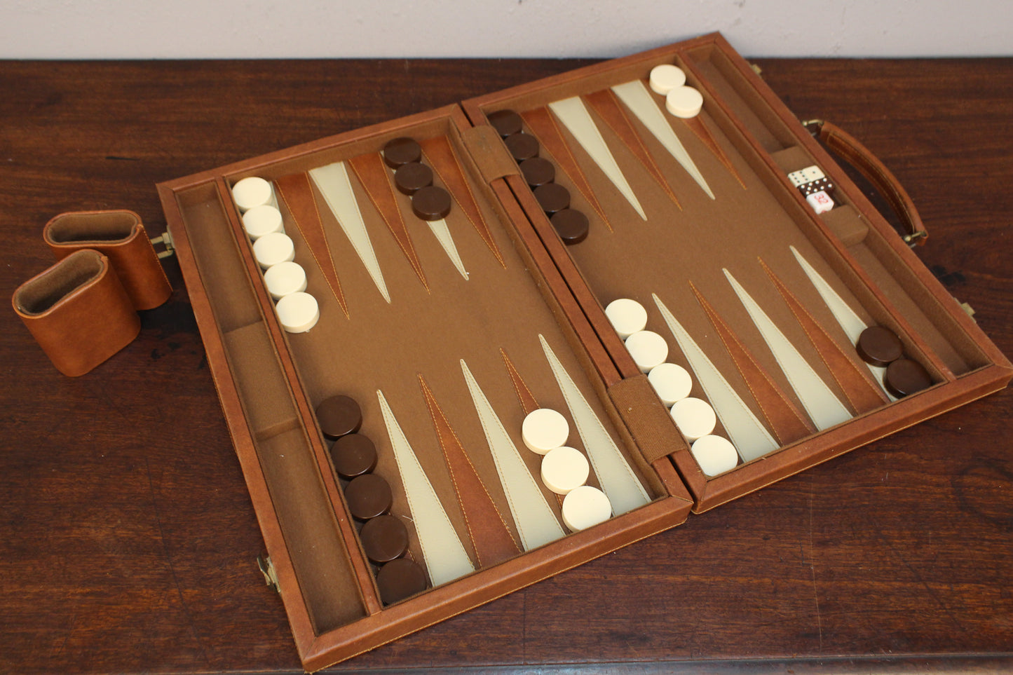 Suitcase Backgammon Set