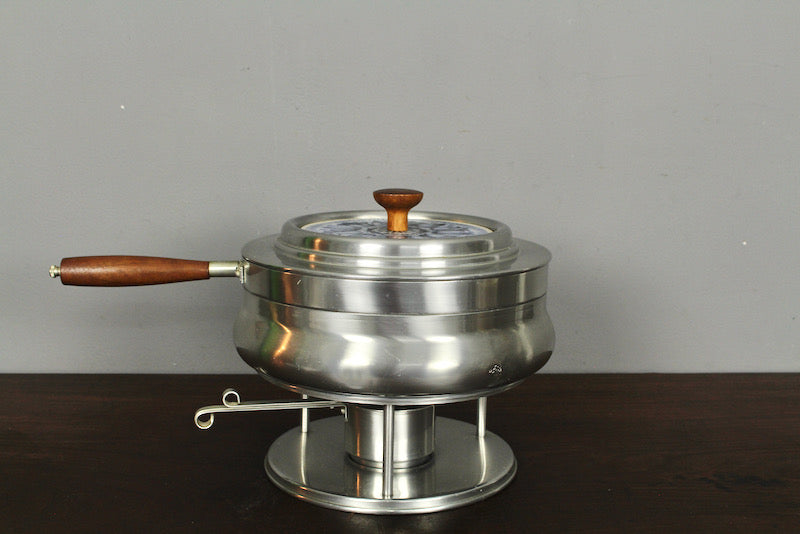 Mid Century Duralyne Chafing Dish Set