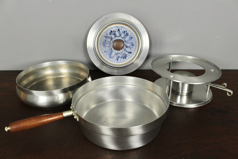 Mid Century Duralyne Chafing Dish Set