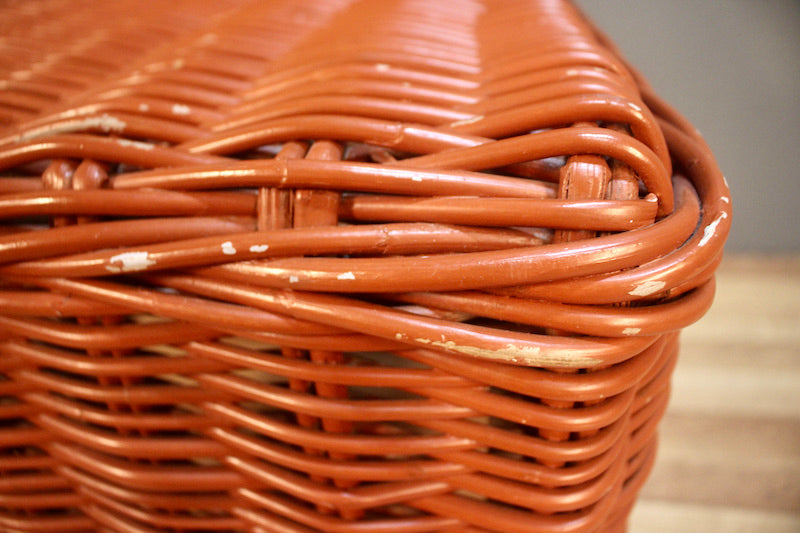 Terracotta Wicker Side Chair – ONLINE ONLY