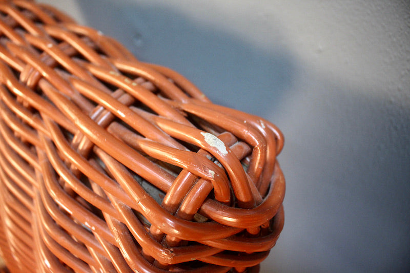 Terracotta Wicker Side Chair – ONLINE ONLY