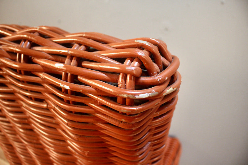 Terracotta Wicker Side Chair – ONLINE ONLY