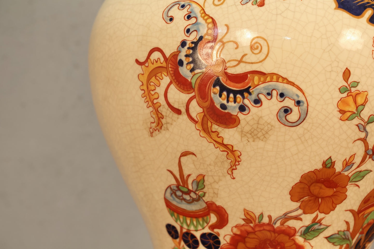 Pair of Chinoiserie Ceramic Table Lamps