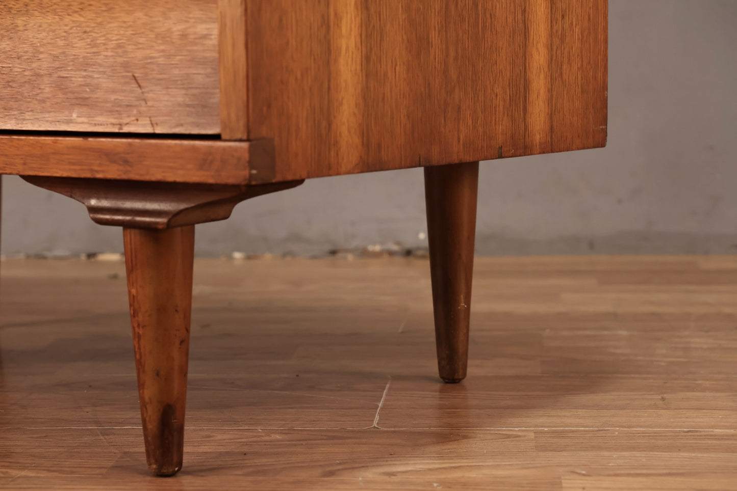 Johnson Carper "Concave" 5-Drawer Highboy Dresser