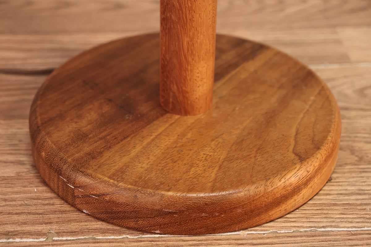 Simple Teak Floor Lamp
