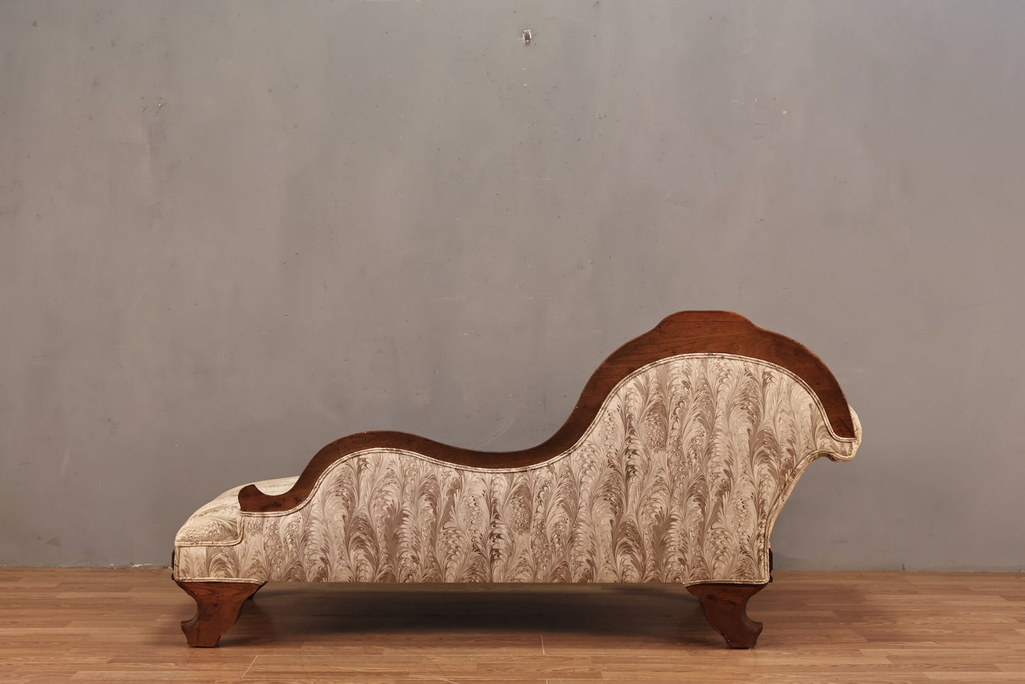 Antique Gray Marbled Chaise Lounge - ONLINE ONLY