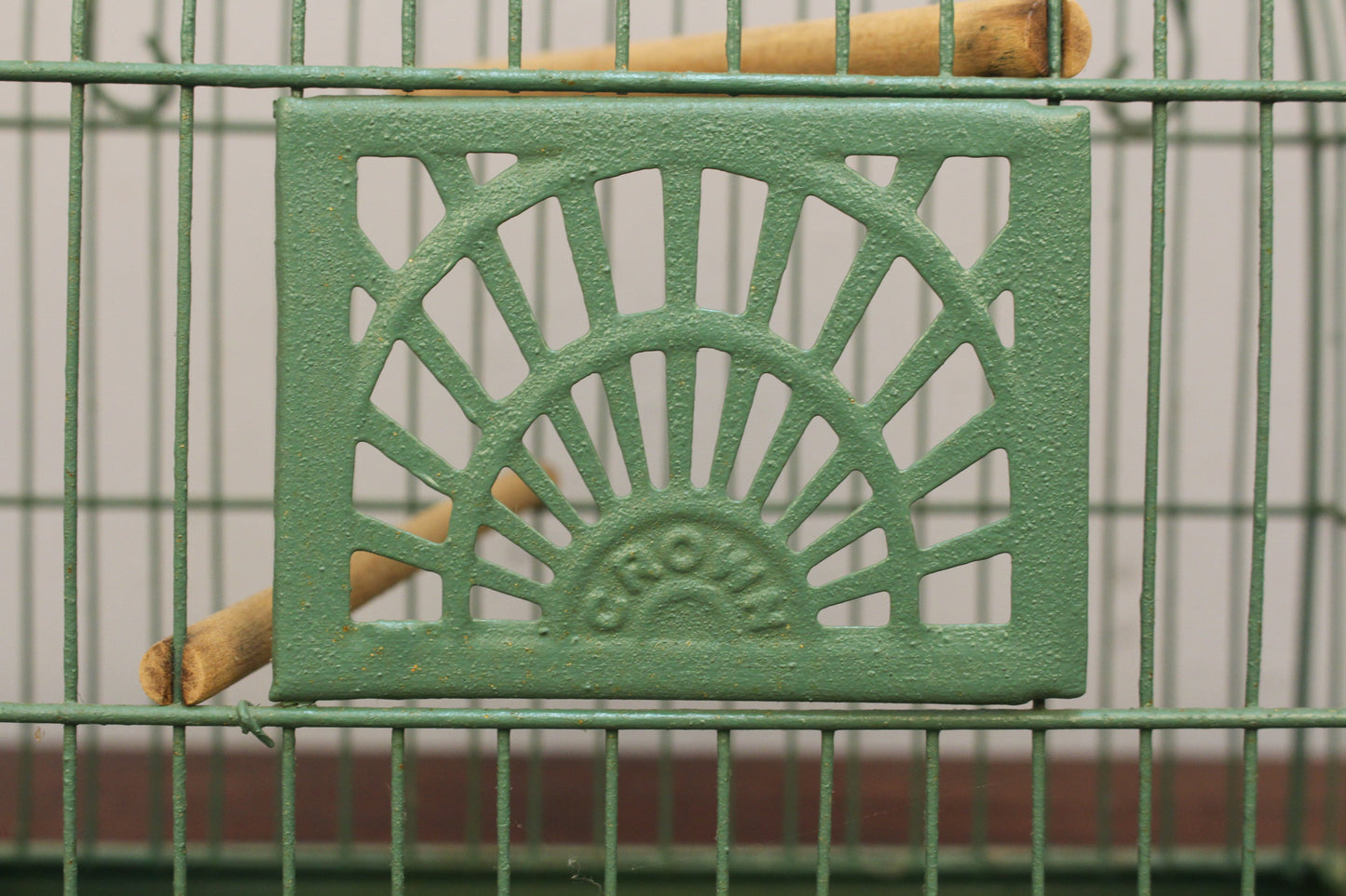 Crown Green Bird Cage