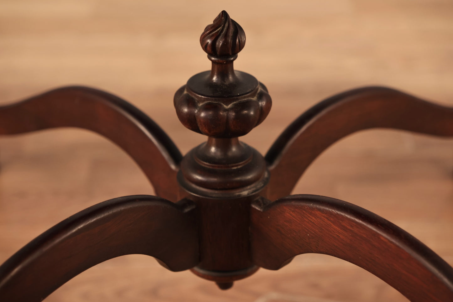 Carved Mahogany Occasional Table - ONLINE ONLY