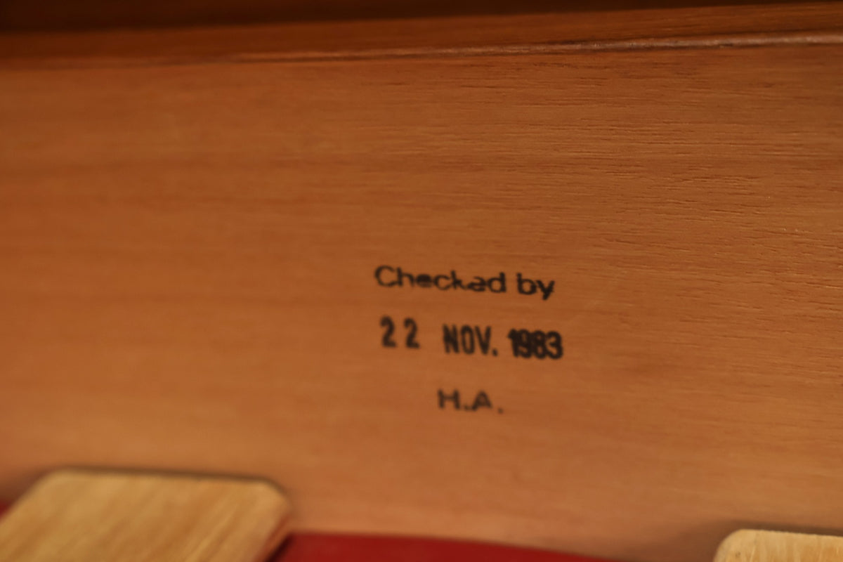 Danish Teak Queen Storage Platform Bed - ONLINE ONLY