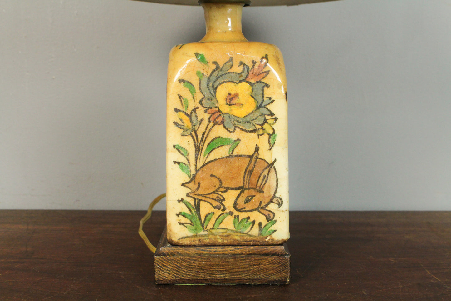 Atomic Gold Dual-Head Table Lamp