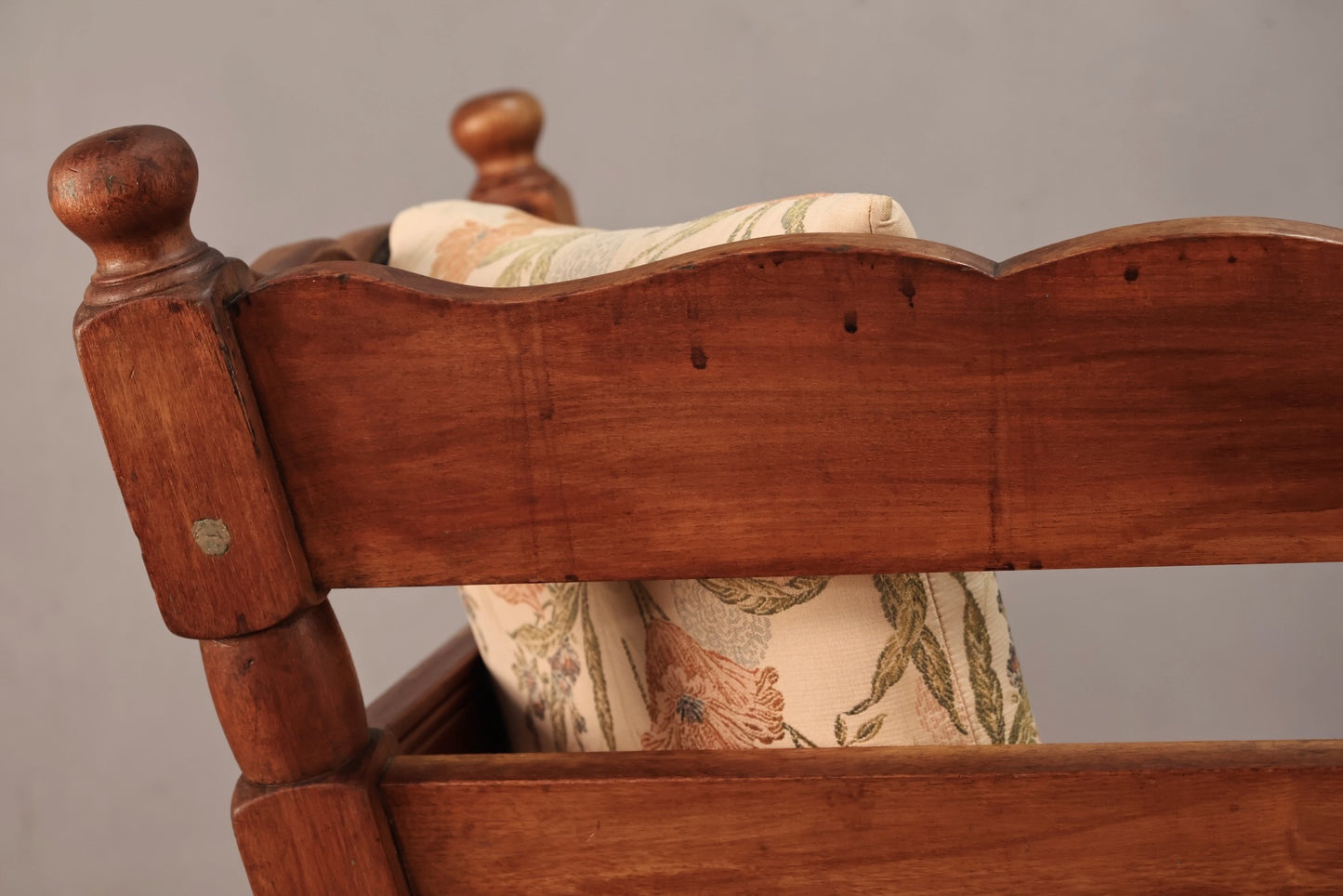Large Carved Floral Daybed Sofa - ONLINE ONLY