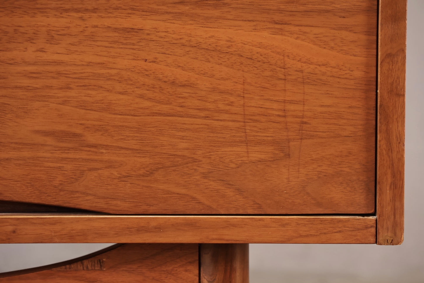 Mid Century Sculptural Drop-Front Bachelor's Chest