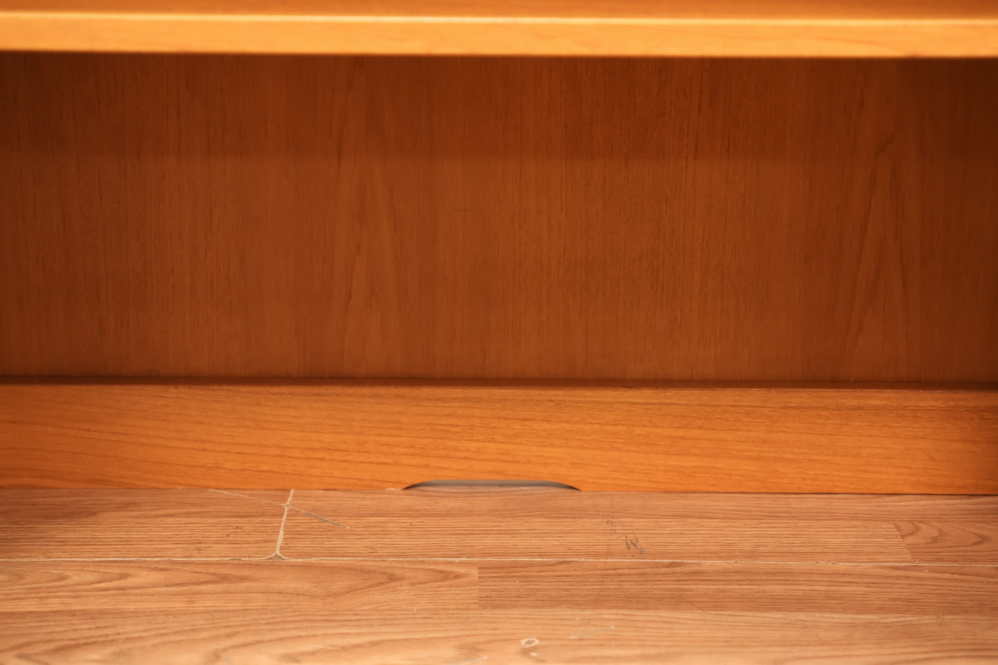 Domino Teak 4-Tier Bookshelf