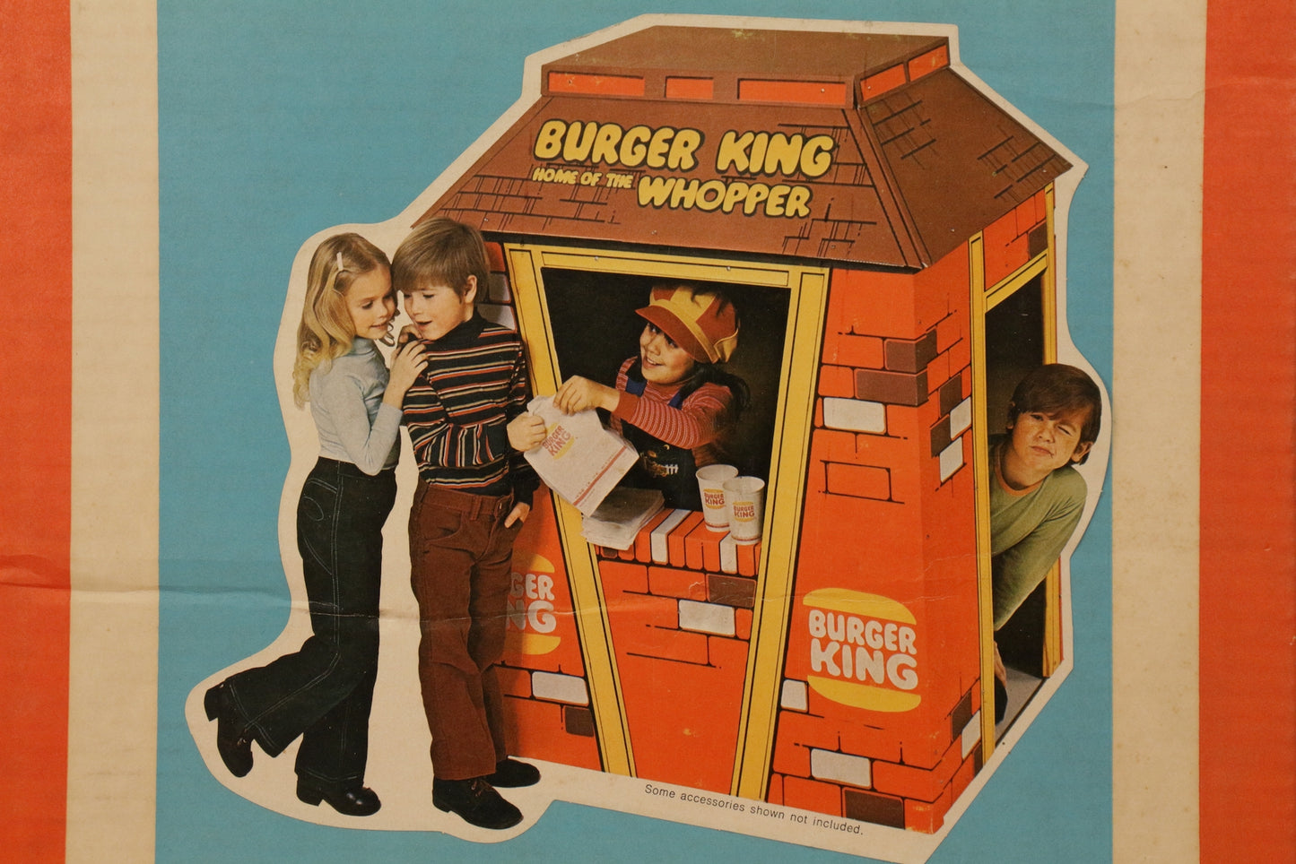 1970s Burger King Play Restaurant Set