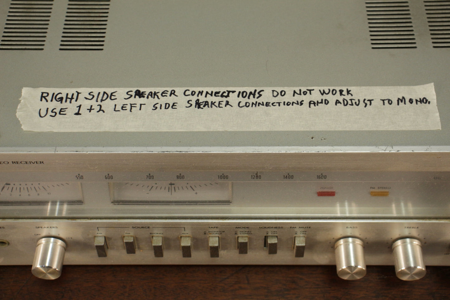 1970s JVC Stereo Receiver