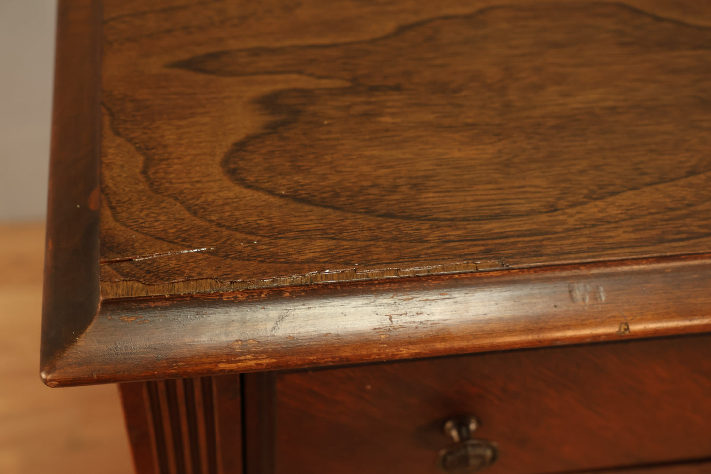 Compact Antique 4-Drawer Dresser