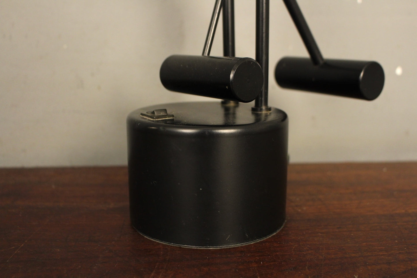 1980s Black Counterbalance Desk Lamp