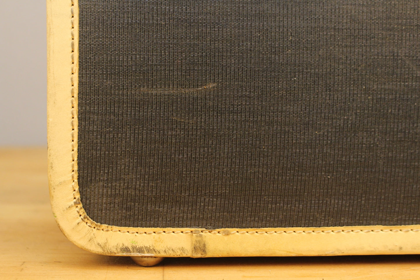 Black & Cream Overnight Suitcase