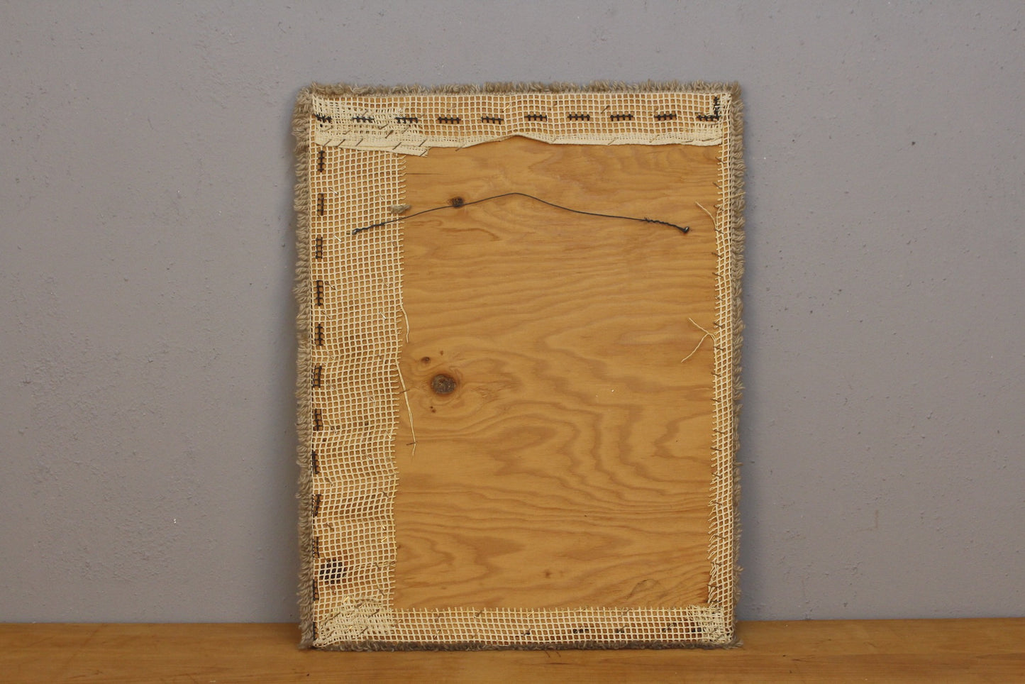 1970s Latch Hook Owl Art