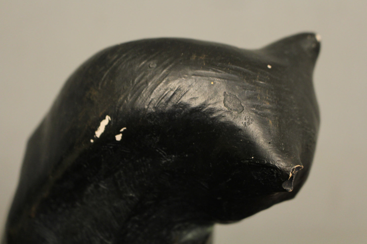 "Feline Study" Chalkware Statue