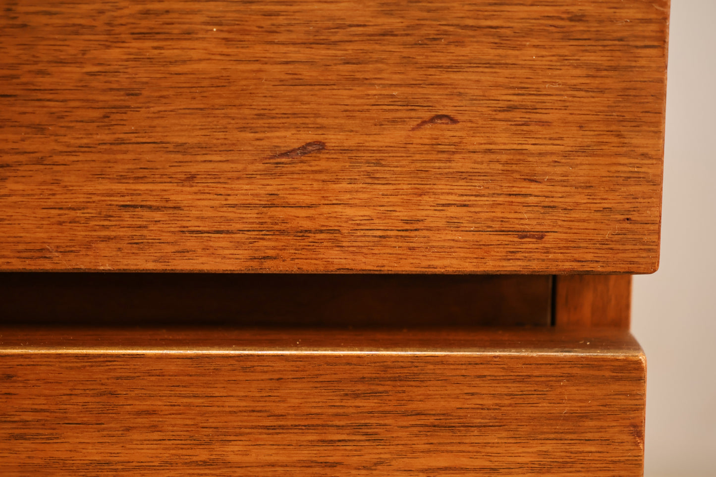 Bassett Walnut 2-Drawer Nightstand