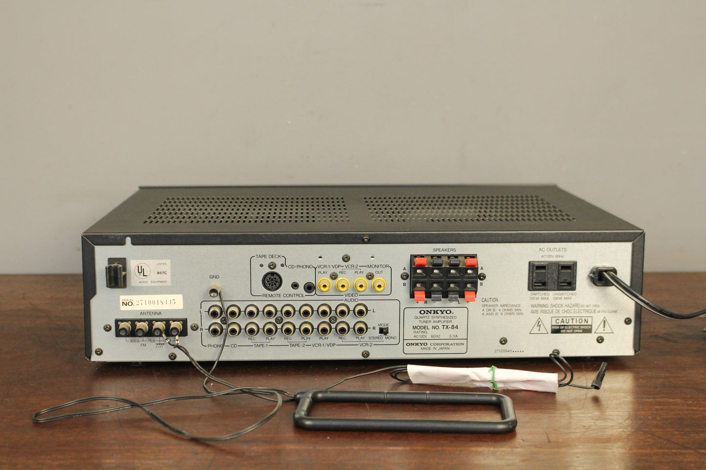 1980s Onkyo Stereo Receiver