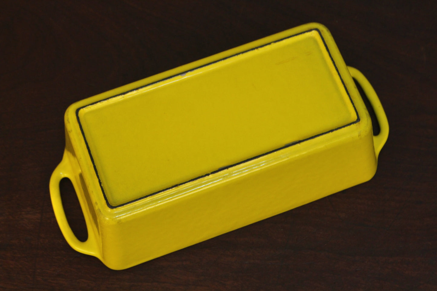 Copco Cast Iron Yellow Loaf Pan