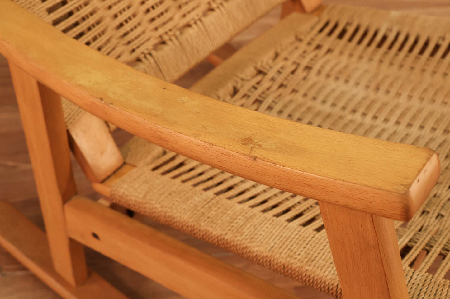 Hans Wegner-Style Rocking Chair - ONLINE ONLY