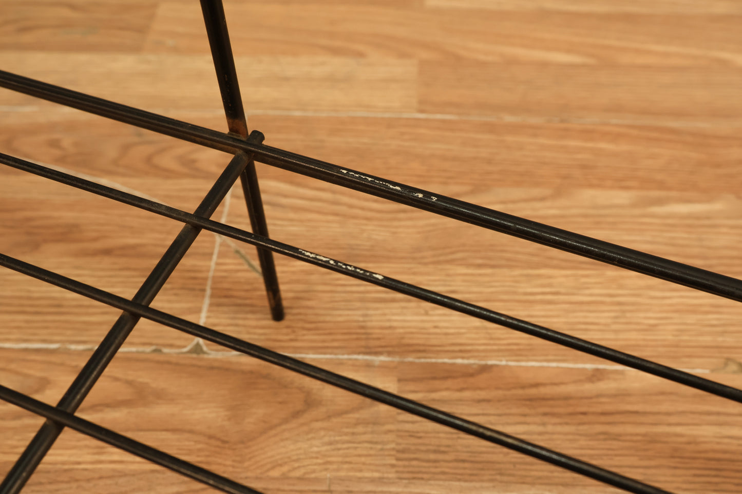 Black Wire Divided Shelf