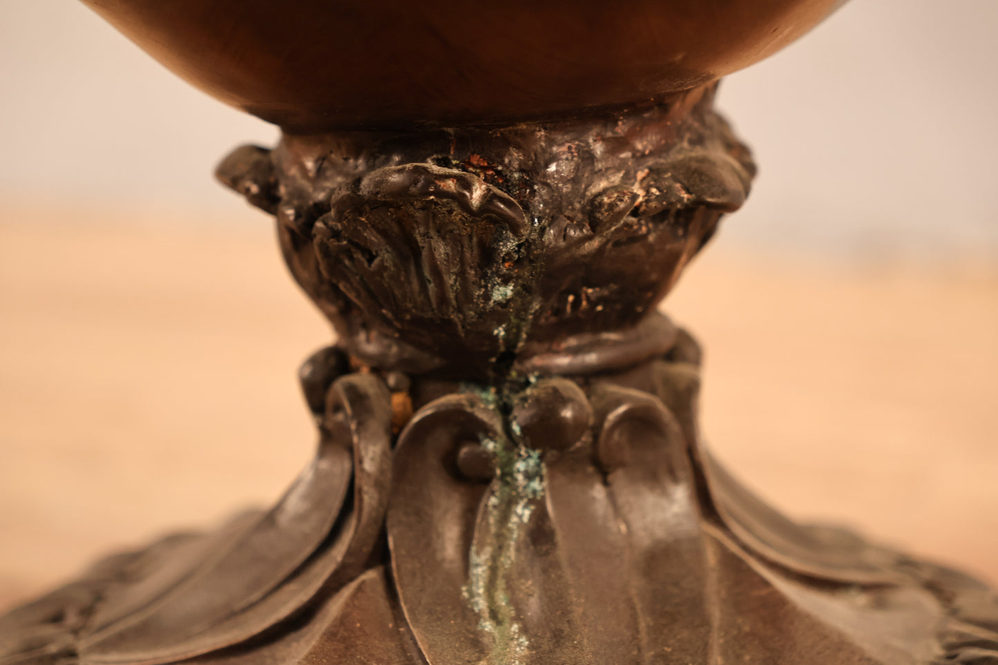 Ornate Bronze Jardiniere