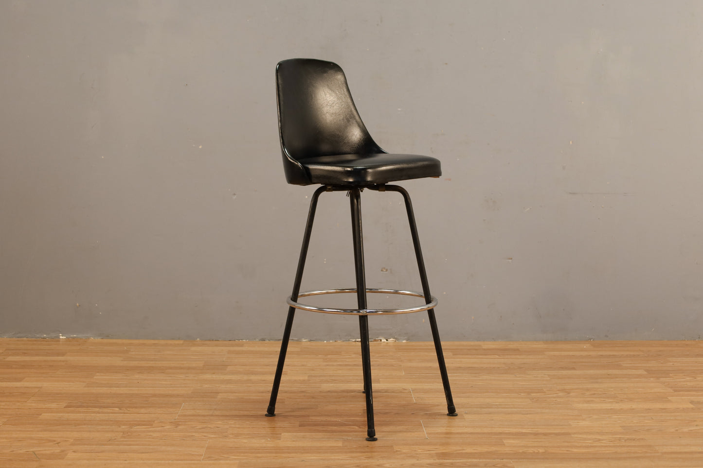 Cosco Black & Chrome Bar Stool R