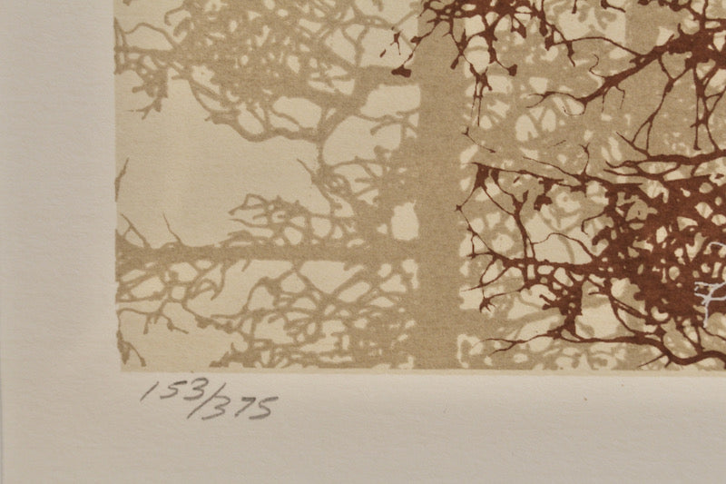 "River at Dusk" Lithograph