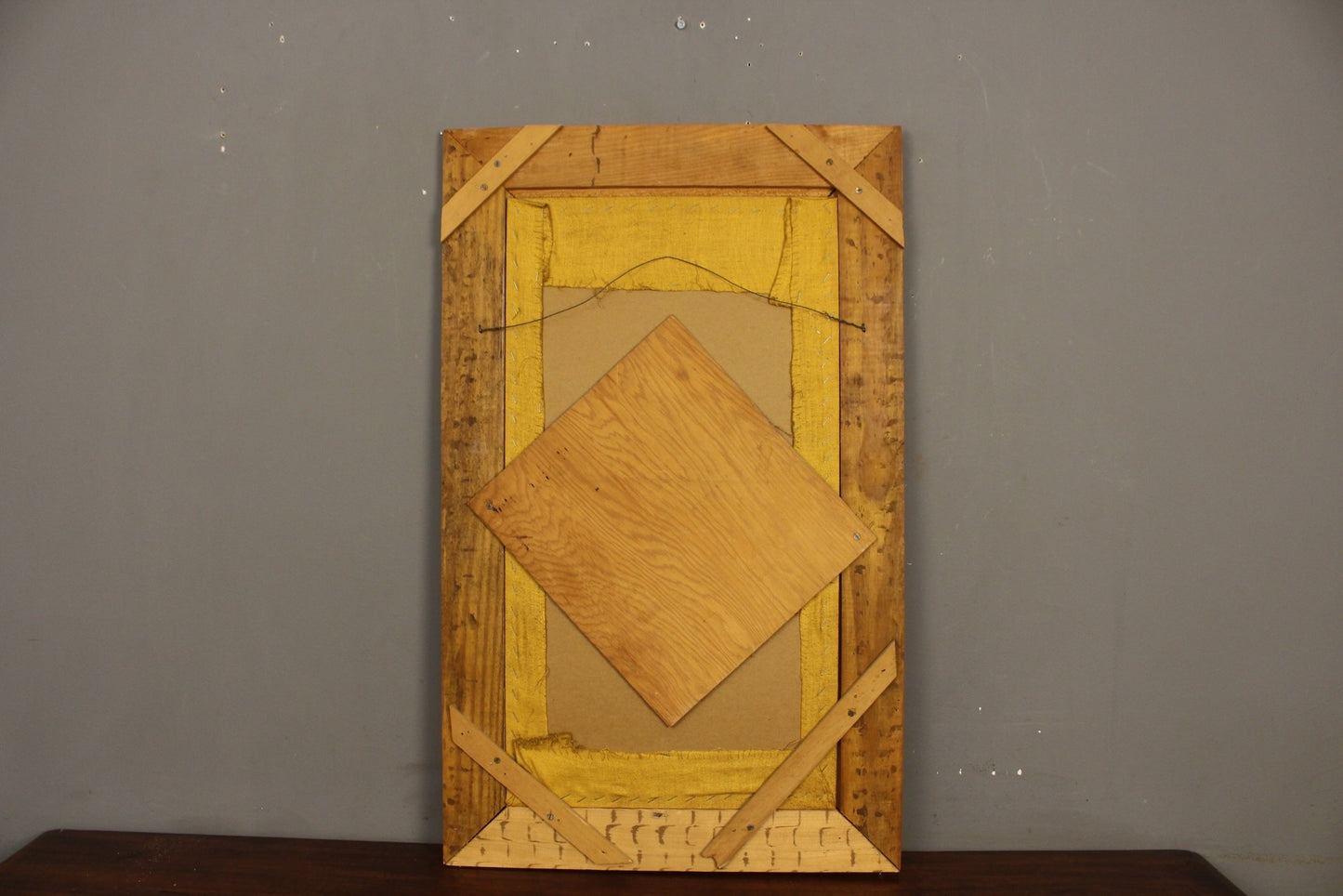 "Butterflies & Pussywillows" Embroidered Art