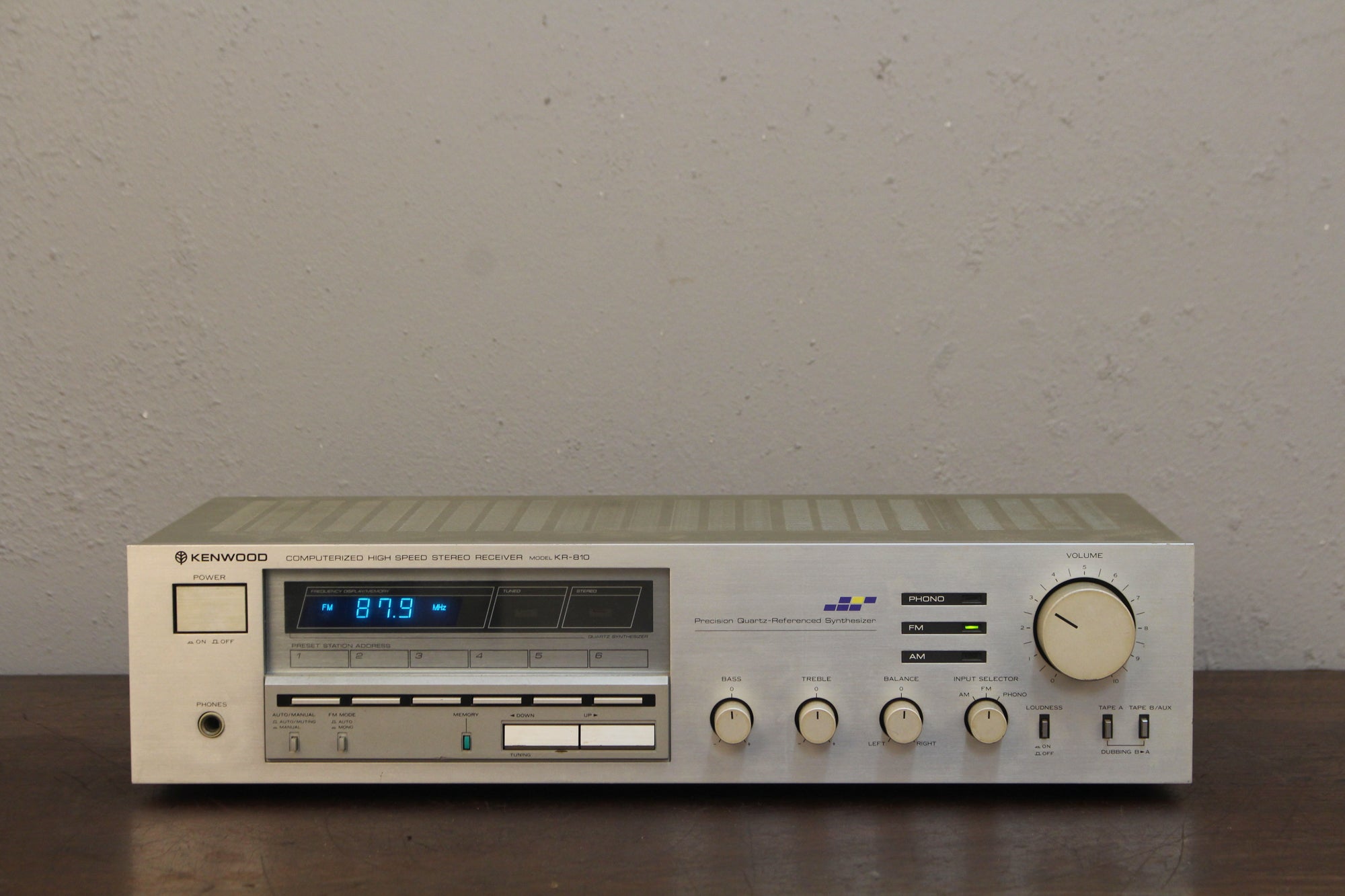 1980s Kenwood KR-8010 Receiver – Furnish Green