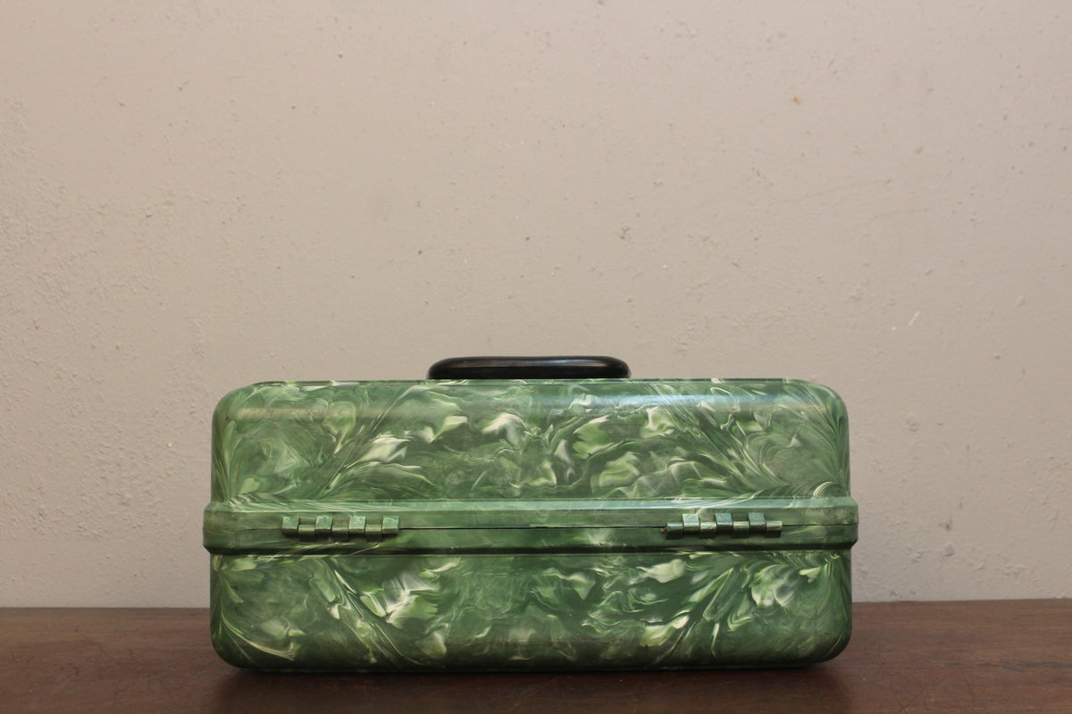 Marbled Plastic Tackle Box
